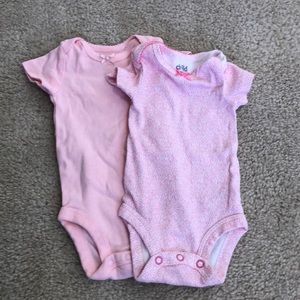 Bundle of Newborn Girls Onesies